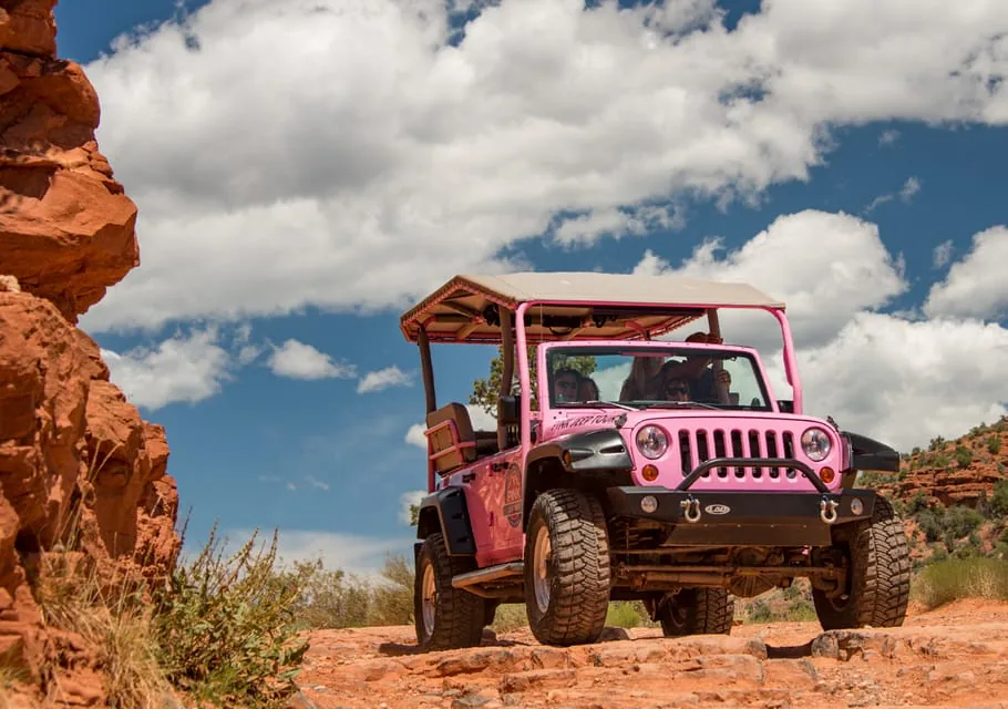Scenic Rim Pink Jeep Tour