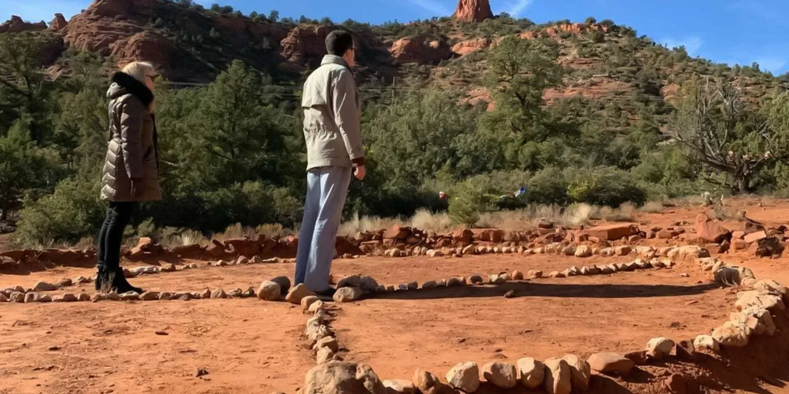 Cathedral Rock vortex site from the Guided Vortex tour